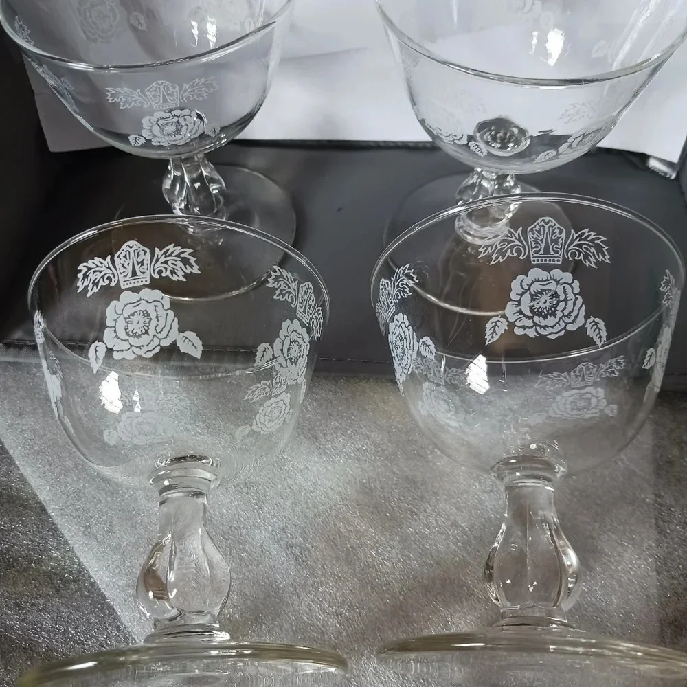 -Homer laughlin china glassware set of 4